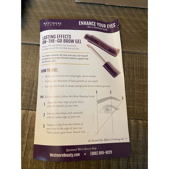 Westmore Beauty bundle (Body Coverage Perfector, tinted firming gel, brow gel) - Picture 4 of 12